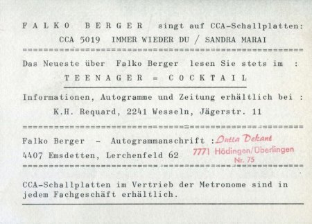 FALKO BERGER