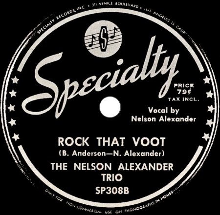 NELSON ALEXANDER (TRIO)