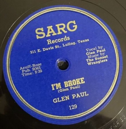 GLEN PAUL