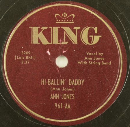 ANN JONES & her WESTERN SWEETHEARTS