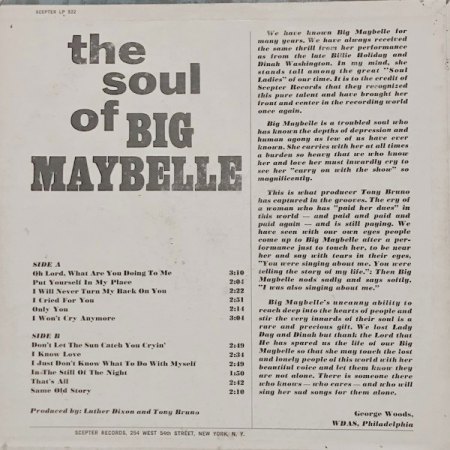 BIG MAYBELLE (Smith) - R&B Woman (6)
