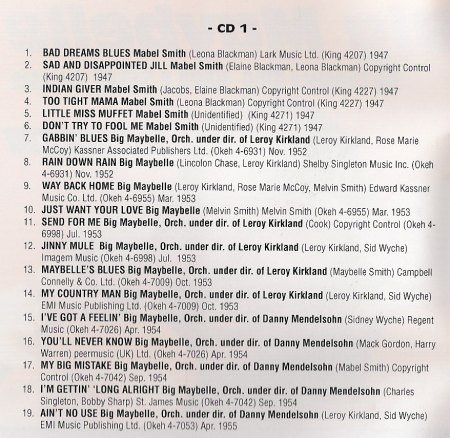 BIG MAYBELLE (Smith) - R&B Woman (6)