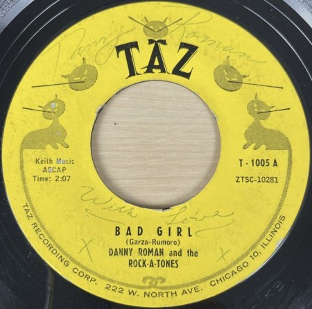 DANNY ROMAN & THE ROCK-A-TONES