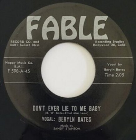 BERYLN BATES