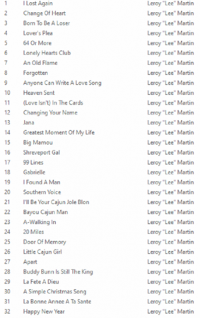 LEROY MARTIN