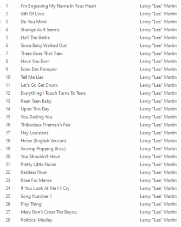 LEROY MARTIN