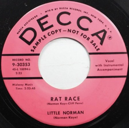 NORMAN KAYE