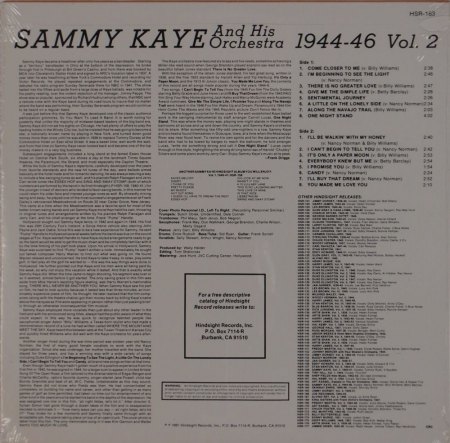 SAMMY KAYE