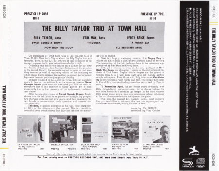 BILLY TAYLOR