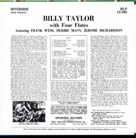 BILLY TAYLOR
