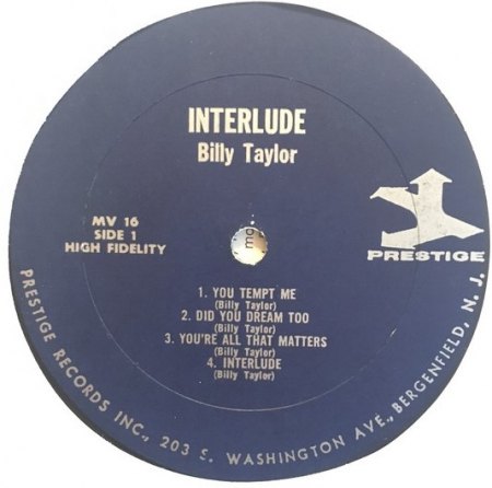 BILLY TAYLOR