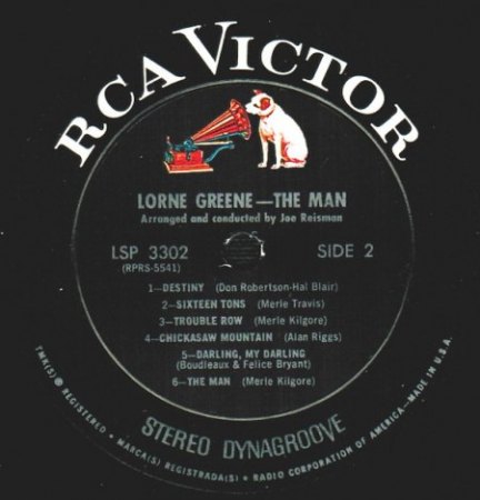 LORNE GREENE
