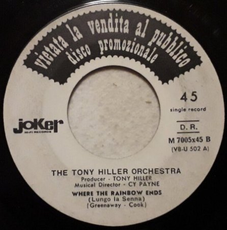 TONY & IRVING HILLER/THE HILLER BROTHERS (UK)