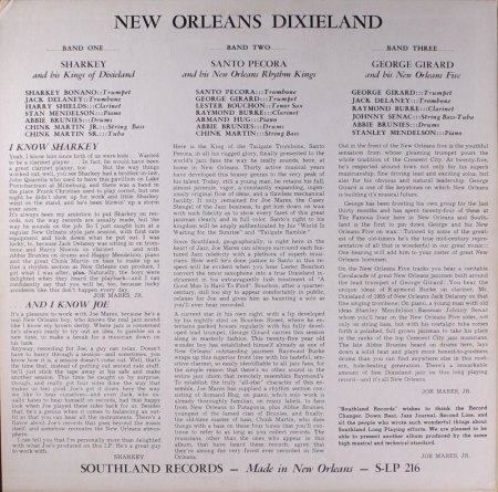 GEORGE GIRARD - Basin Street Six