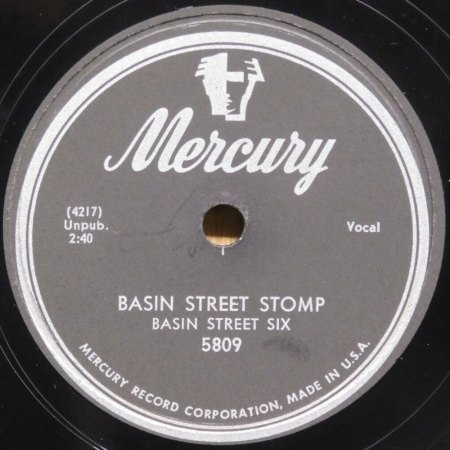 GEORGE GIRARD - Basin Street Six