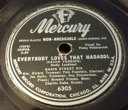 GEORGE GIRARD - Basin Street Six