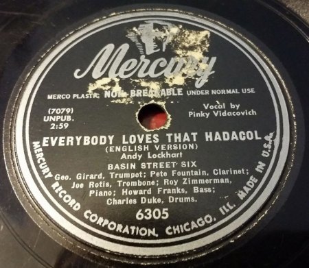 GEORGE GIRARD - Basin Street Six