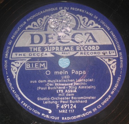 O Mein Papa