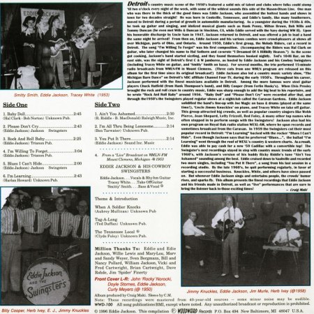 EDDIE JACKSON & the SWINGSTERS
