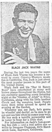 BLACK JACK WAYNE und sein Bruder CHUCK Wayne