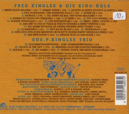 FRED KINGLEE und die King-Kols