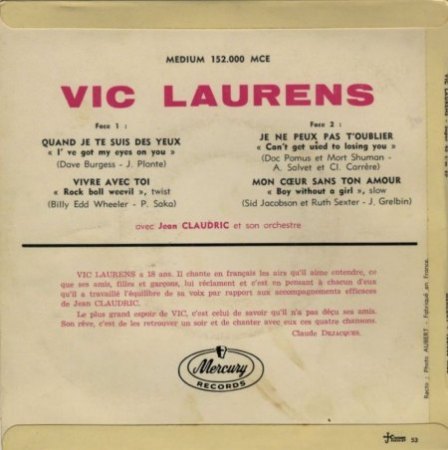 VIC LAURENS