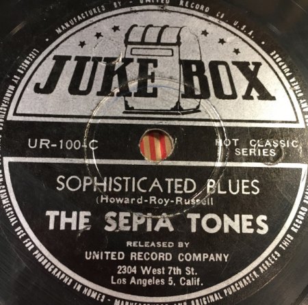 THE SEPIA TONES
