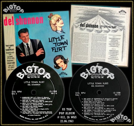 DEL SHANNON  -  Seine LPs