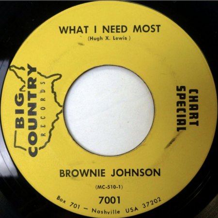 BROWNIE JOHNSON