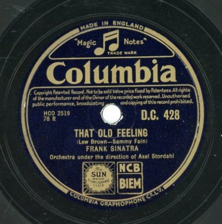 FRANK SINATRA - COLUMBIA