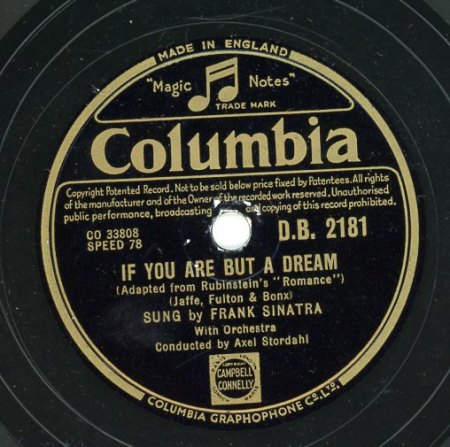 FRANK SINATRA - COLUMBIA