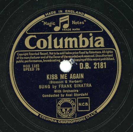 FRANK SINATRA - COLUMBIA