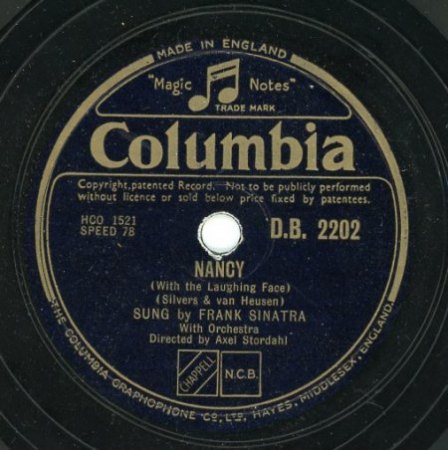 FRANK SINATRA - COLUMBIA
