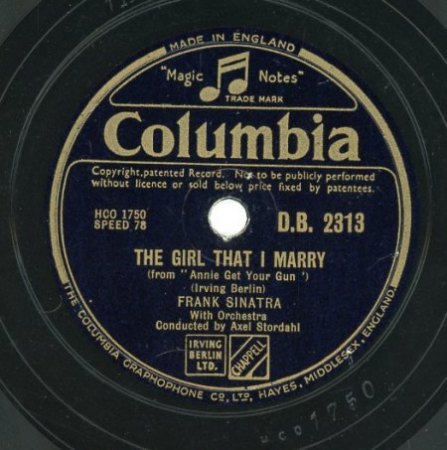 FRANK SINATRA - COLUMBIA