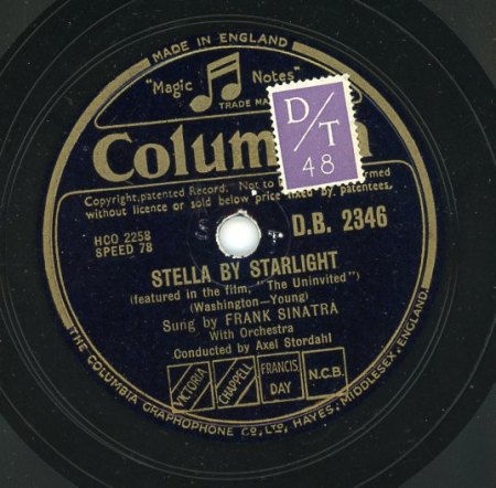 FRANK SINATRA - COLUMBIA