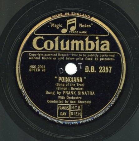 FRANK SINATRA - COLUMBIA