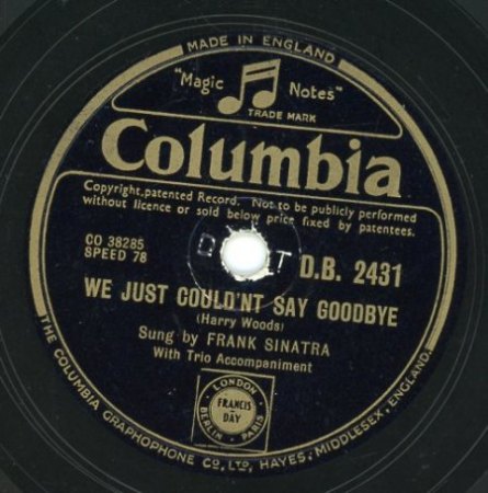 FRANK SINATRA - COLUMBIA