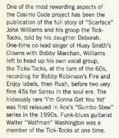 THE TICK TOCKS (TIC TOCS)