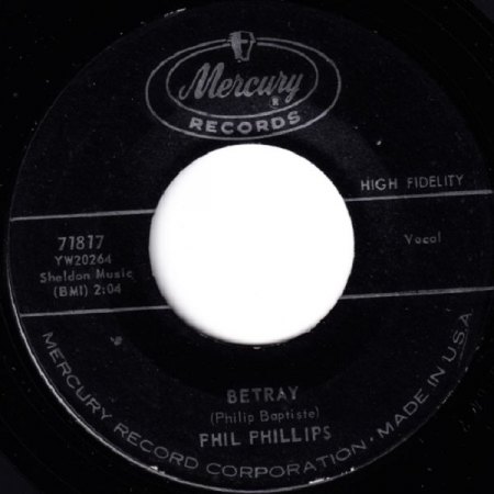 PHIL PHILLIPS - 'Sea Of Love'