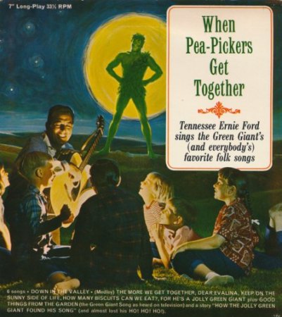 Tennessee Ernie Ford Werbeplatte