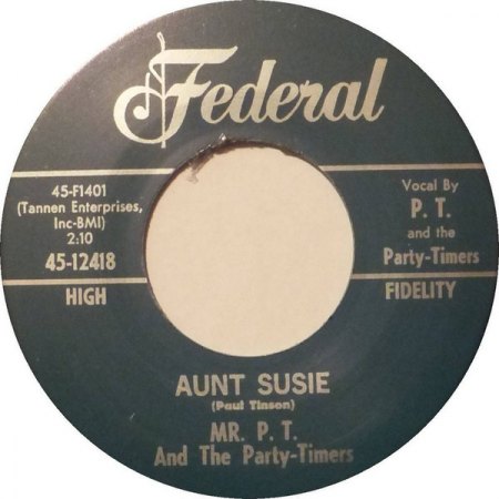MR. P. T. And The Party-Timers = PAUL TINSON