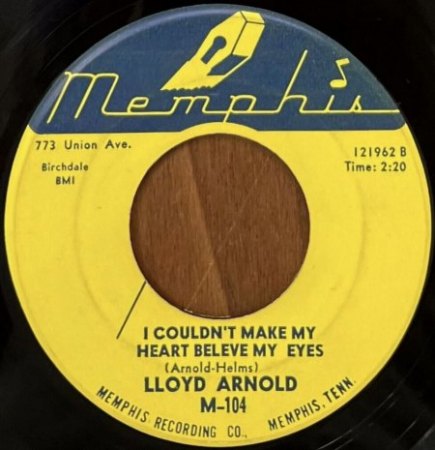 LLOYD ARNOLD ist LLOYD McCOLLOUGH
