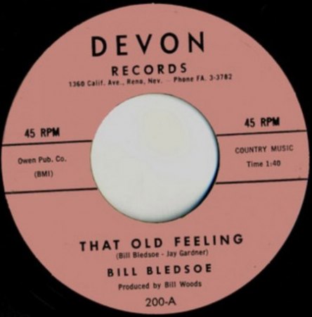 BILLY BLEDSOE, BILL BLEDSOE