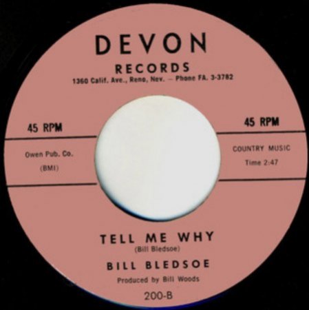 BILLY BLEDSOE, BILL BLEDSOE