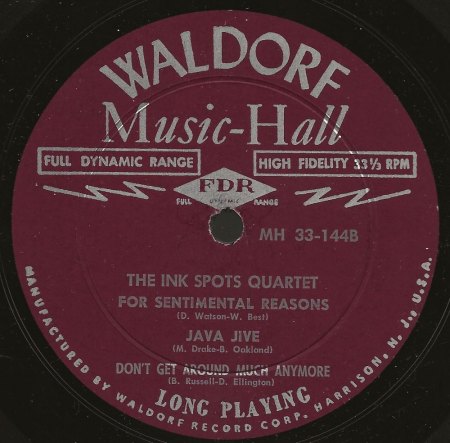 WALDORF RECORD CORPORATION (Top Hit Tunes etc.)