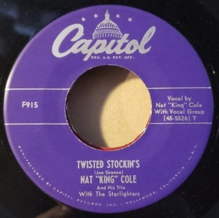 NAT KING COLE - US-Pressungen