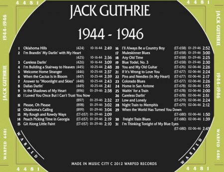 JACK GUTHRIE