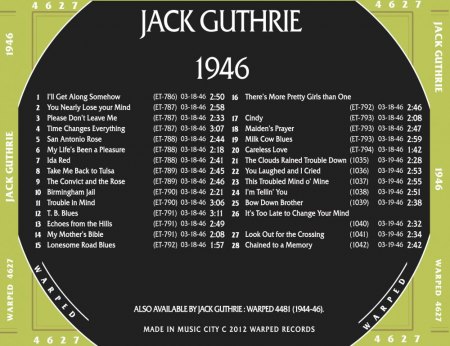 JACK GUTHRIE
