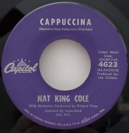 NAT KING COLE - US-Pressungen
