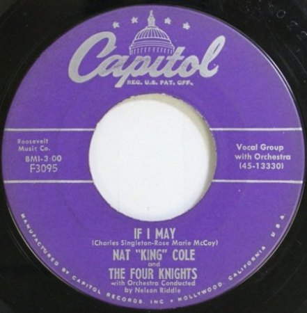 NAT KING COLE - US-Pressungen